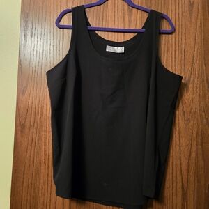 Time and Tru Women's Black Tank Top